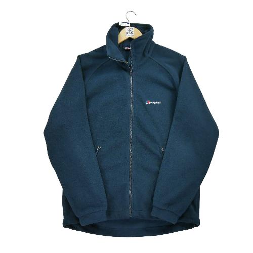 Berghaus Veste polaire Vintage Y2K Homme Taille M Marine #QWE7219