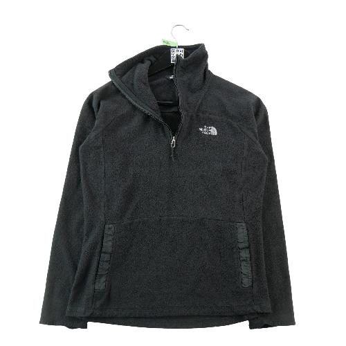The North Face Pull polaire Coupe ajustée Poche kangourou Col montant Femme Taille S Noir