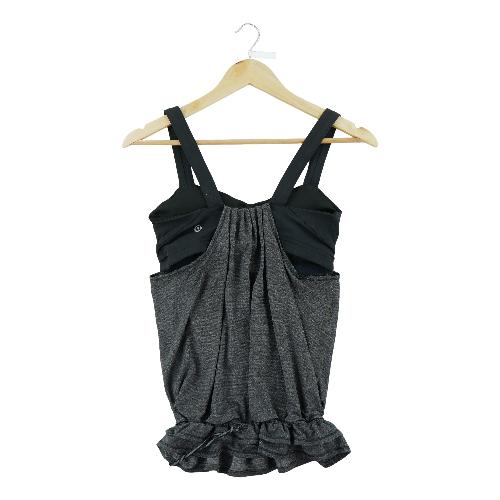Fitness / Cardio training - Lululemon Débardeurs Run Back On Track Femme Taille S Noir #QWE7646 - photo 4
