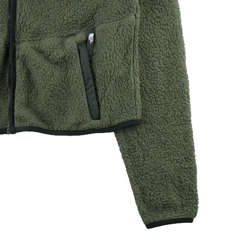 Football - The North Face Veste polaire Campshire Full-Zip Coupe décontractée Femme Taille XS Vert - photo 9