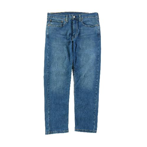 Levi Strauss Jean Levis 502 Regular Taper Taille W34/L29 Homme Bleu #QWE3192