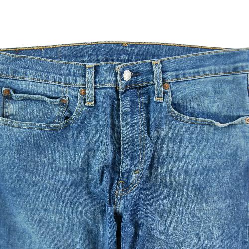Sportswear - Levi Strauss Jean Levis 502 Regular Taper Taille W34/L29 Homme Bleu #QWE3192 - photo 9