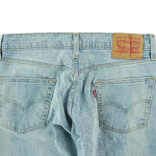Sportswear - Levi Strauss Jean Levis 513 Regular Fit Taille W30/L32 Homme Bleu clair #QWE3002 - photo 9