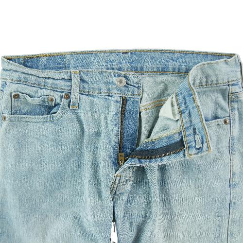 Sportswear - Levi Strauss Jean Levis 513 Regular Fit Taille W30/L32 Homme Bleu clair #QWE3002 - photo 9