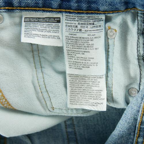 Sportswear - Levi Strauss Jean Levis 559 Relaxed fit Taille W48/L29 Homme Bleu #QWE3542 - photo 9