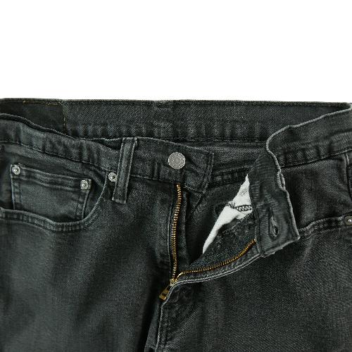 Sportswear - Levi Strauss Jean Levis 514 Straight Fit Taille W32/L30 Homme Noir #QWE3807 - photo 9