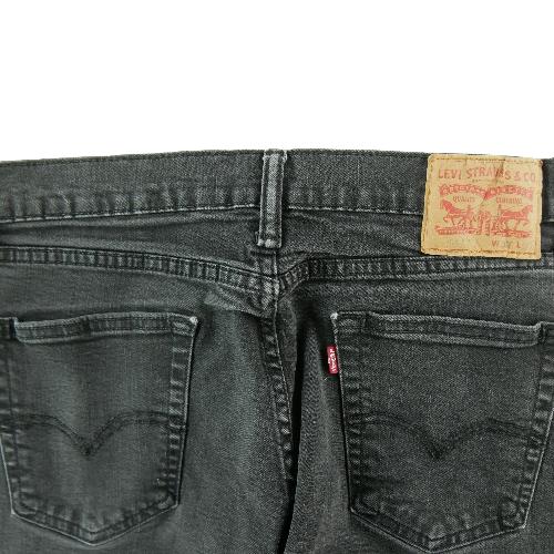 Sportswear - Levi Strauss Jean Levis 514 Straight Fit Taille W32/L30 Homme Noir #QWE3807 - photo 9