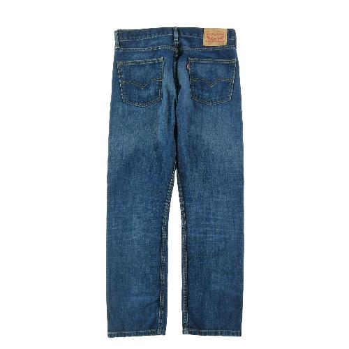 Levi Strauss Jean Levis 513 Regular Fit Taille W32/L30 Homme Bleu #QWE4048