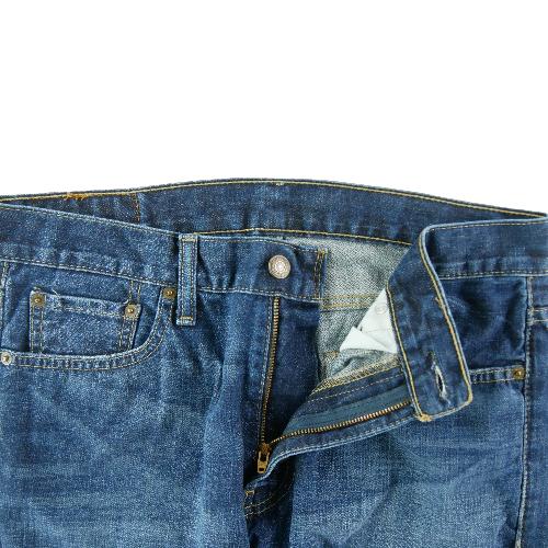 Sportswear - Levi Strauss Jean Levis 513 Regular Fit Taille W32/L30 Homme Bleu #QWE4048 - photo 9