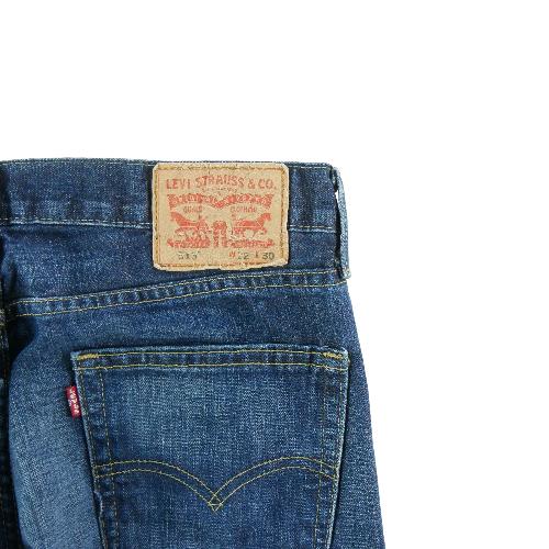 Sportswear - Levi Strauss Jean Levis 513 Regular Fit Taille W32/L30 Homme Bleu #QWE4048 - photo 9