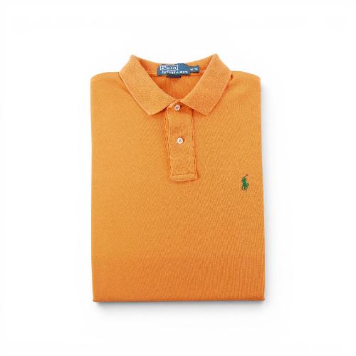Polo Ralph Lauren Polo manches courtes Homme Taille M Orange #QWE0337