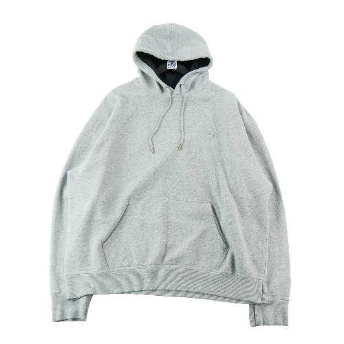Champion Sweat à capuche Vintage Y2K Homme Taille 2XL Gris #QWE1224