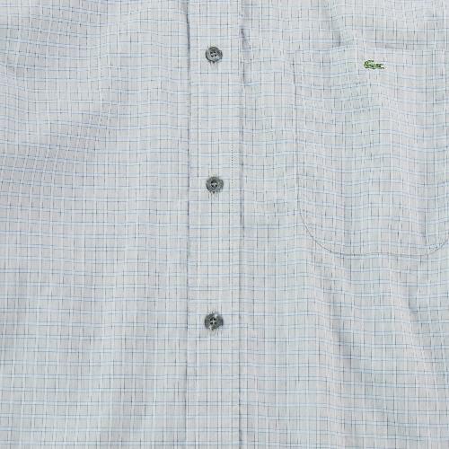 Fitness / Cardio training - Lacoste Chemise classique Homme Taille W42 à carreaux Gris - photo 8