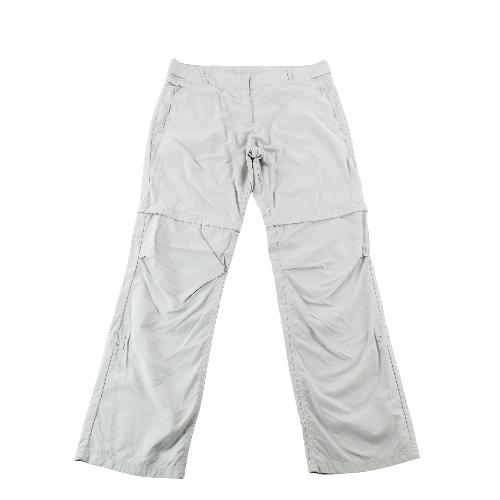 Quechua Pantalon Regular Fit Randonnée Convertible Trekking Outdoor Taille L Femme Gris #QWE7280