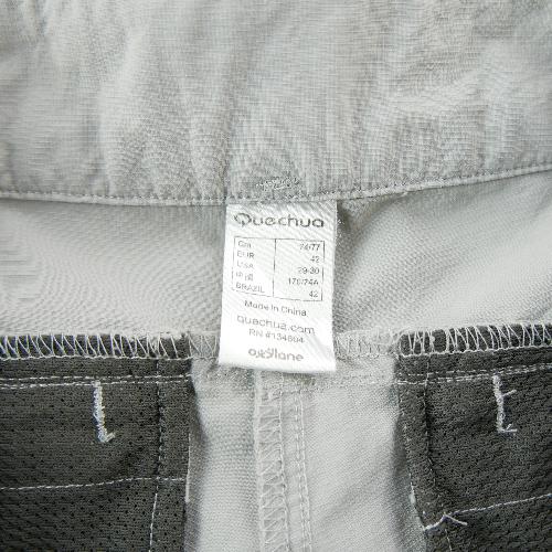 Randonnée / Trek - Quechua Pantalon Regular Fit Randonnée Convertible Trekking Outdoor Taille L Femme Gris #QWE7280 - photo 8