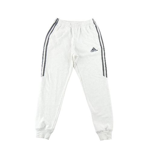 Adidas Jogging Tapered Fit Essentials 3 Stripes Performance Femme Taille XS Gris #QWE7127