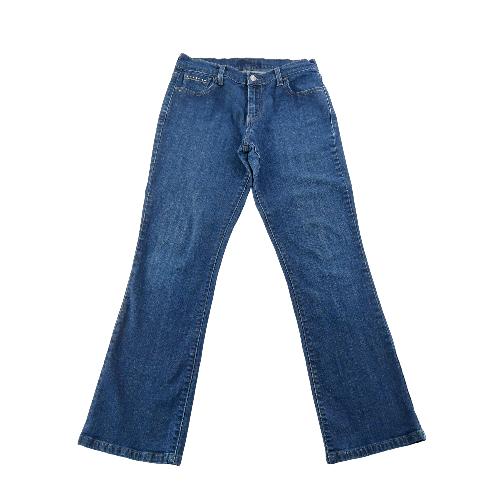 Levi Strauss Jean Levis Bootcut Denim Stretch Y2K Strass 6M Taille W30/L30 Femme Bleu #QWE0757