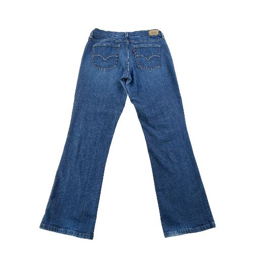 Sportswear - Levi Strauss Jean Levis Bootcut Denim Stretch Y2K Strass 6M Taille W30/L30 Femme Bleu #QWE0757 - photo 7