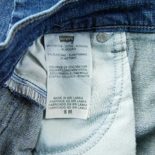 Sportswear - Levi Strauss Jean Levis Bootcut Denim Stretch Y2K Strass 6M Taille W30/L30 Femme Bleu #QWE0757 - photo 7
