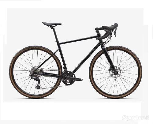 VAN RYSEL-Vélo gravel Shimano GRX 2x12v GRVL AF noir