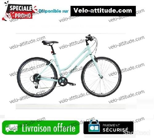 Velo Tout Chemin Riverside 120 Enjambement Bas Vert Pastel RIVERSIDE