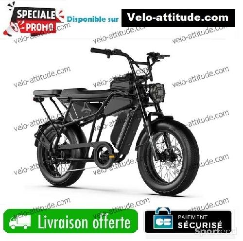 A-Spadz CAVET Air Fatbike 20 pouces Moteur 250 W
