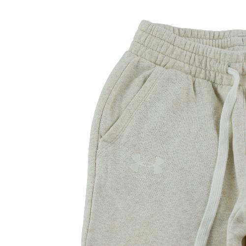 Fitness / Cardio training - Under Armour Jogging loose Molleton coton Chevilles côtelées Femme Taille XS Beige #QWE3236 - photo 7