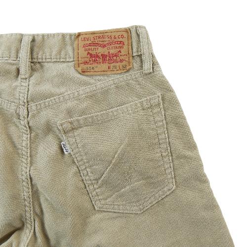 Sportswear - Levi Strauss Pantalon 514 Slim Straight Levis Velours côtelé Taille W28/L32 Homme Beige #QWE3464 - photo 8