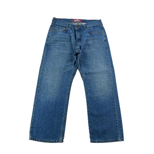 Levi Strauss Jean 514 Slim Straight Levis Denim 100% coton Taille W34/L28 Homme Bleu