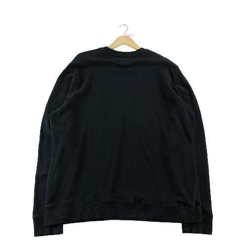 Sportswear - Champion Sweat Logo script brodé Patch C manche Col rond Coupe ample Homme Taille 2XL Noir #QWE7558 - photo 6