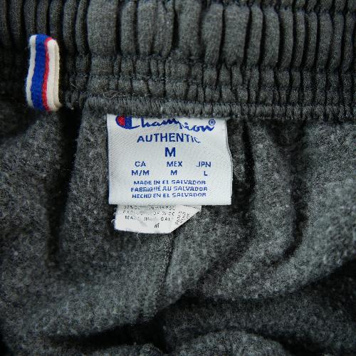 Fitness / Cardio training - Champion Jogging Authentic Logo vertical Jogger à bords-côtes Molleton 50/50 Homme Taille M #QWE3772 - photo 7