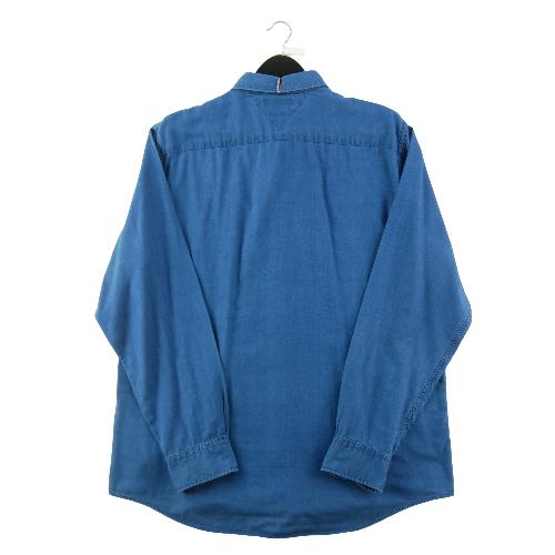 Sportswear - Tommy Hilfiger Chemise détente Homme Taille XL uni Bleu #QWE3649 - photo 6