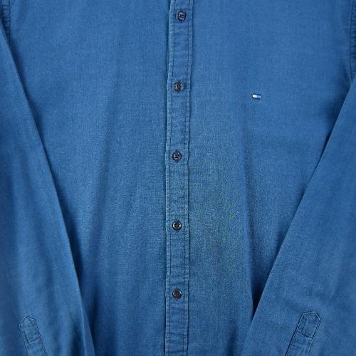 Sportswear - Tommy Hilfiger Chemise détente Homme Taille XL uni Bleu #QWE3649 - photo 6
