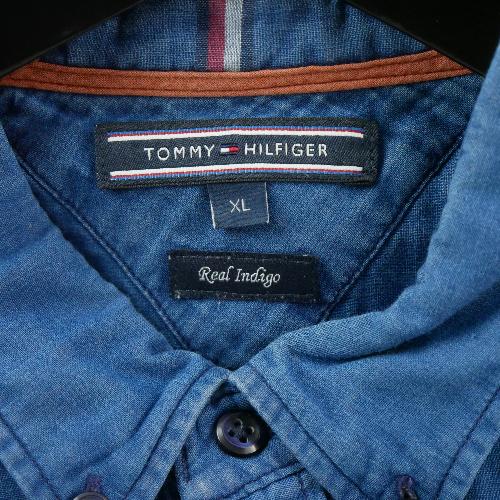 Sportswear - Tommy Hilfiger Chemise détente Homme Taille XL uni Bleu #QWE3649 - photo 6