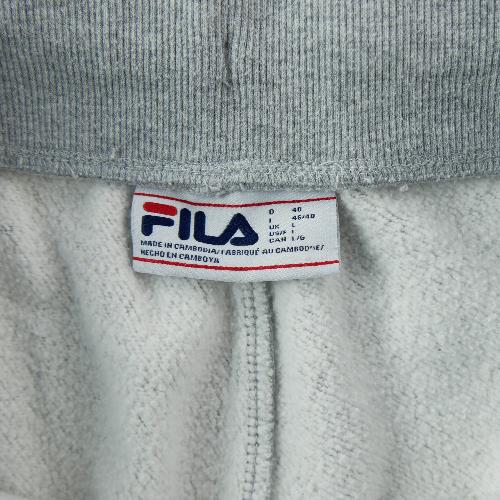 Fitness / Cardio training - Fila Jogging Vintage Y2K Logo brodé Coupe jogger Femme Taille L Gris #QWE4288 - photo 7