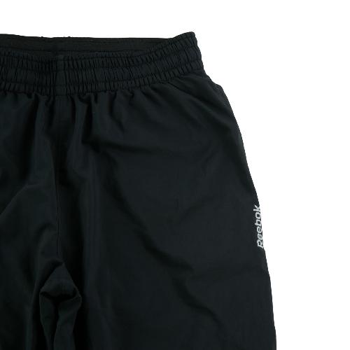 Fitness / Cardio training - Reebok Jogging Logo vertical Pantalon tissé Taille élastiquée Homme Taille M Noir #QWE4304 - photo 6