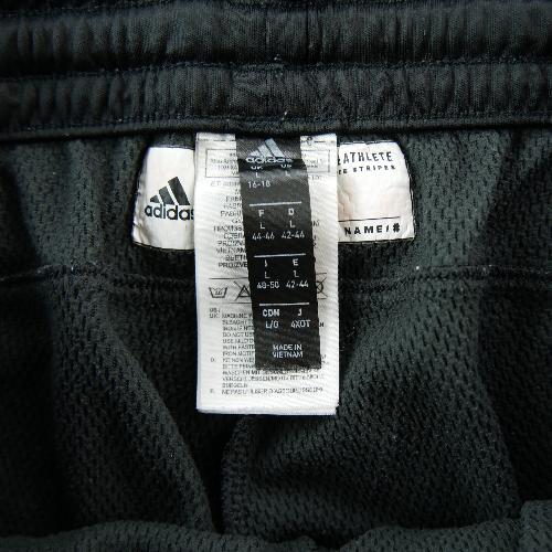 Fitness / Cardio training - Adidas Jogging Stonehill Skyhawks Team Issue Coupe Fuselée Bas Zippés Homme Taille L Noir #QWE7336 - photo 8