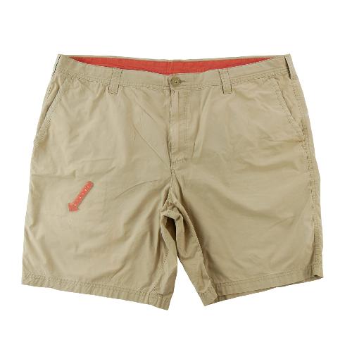 Randonnée / Trek - Columbia Short Washed Out Short Regular Fit Coton popeline Homme Taille 2XL Beige #QWE1274 - photo 7