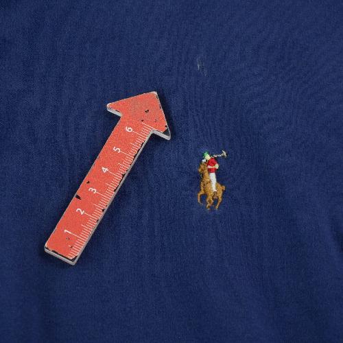 Golf - Polo Ralph Lauren Polo manches courtes Pima Soft Touch Classic Fit Homme Taille 2XL Marine #QWE1343 - photo 9