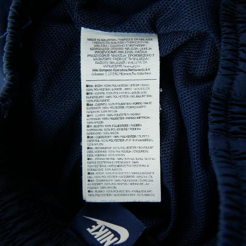 Fitness / Cardio training - Nike Jogging Straight Fit Woven Doublure Mesh Swoosh Brodé Coupe-Vent Homme Taille S Marine #QWE3852 - photo 8