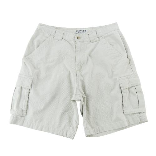 Sportswear - Columbia Short Cargo Y2K Made in USA Twill de coton Homme Taille M Beige #QWE1760 - photo 8