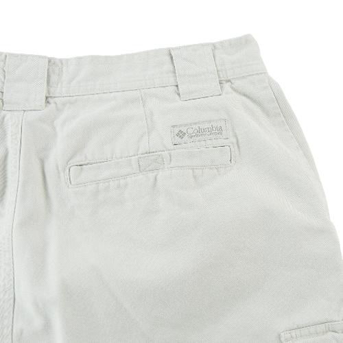 Sportswear - Columbia Short Cargo Y2K Made in USA Twill de coton Homme Taille M Beige #QWE1760 - photo 8