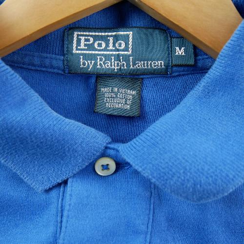 Golf - Polo Ralph Lauren Polo manches courtes Regular Fit Pony brodé rouge Homme Taille M Bleu #QWE1466 - photo 9