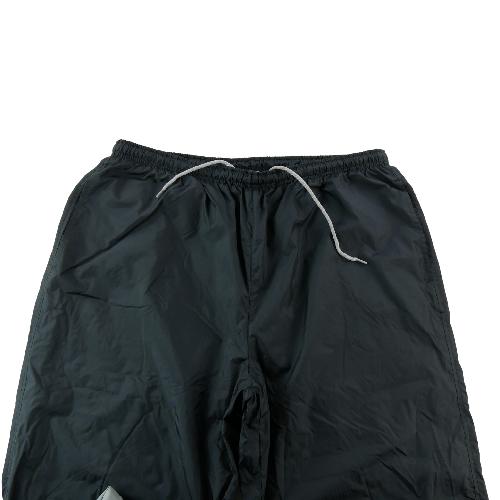 Fitness / Cardio training - Nike Jogging Swoosh brodé Y2K Nylon doublé Vintage Bas zippés Homme Taille 3XL Noir #QWE3642 - photo 7