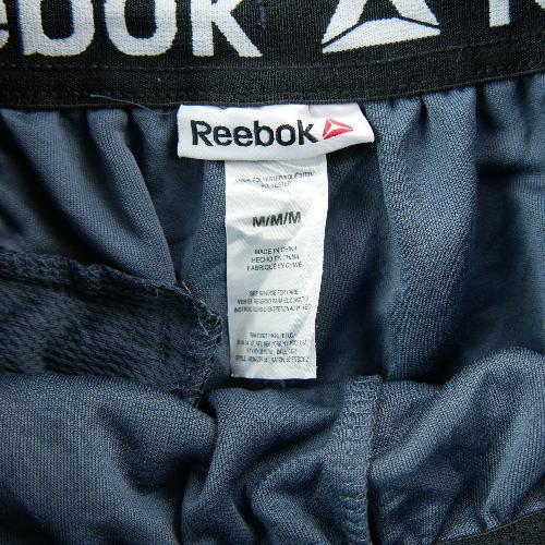 Fitness / Cardio training - Reebok Jogging Pantalon de survêtement tissé Zips chevilles Logo Vector Homme Taille M Bleu #QWE7689 - photo 6