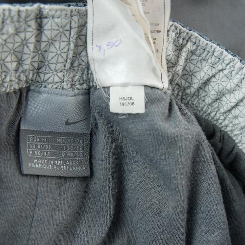 Fitness / Cardio training - Nike Jogging Y2K Vintage Poches zippées Zips de cheville Doublure mesh Homme Taille M Gris #QWE1706 - photo 8