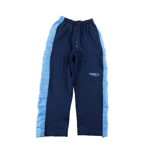 Fitness / Cardio training - Starter Jogging Y2K WSB17-F2 Relaxed Straight Fit Colorblock Bas Zippés Homme Taille M #QWE1330 - photo 8