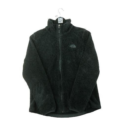 The North Face Veste polaire Osito Polaire à poil long Zip intégral Femme Taille M Noir