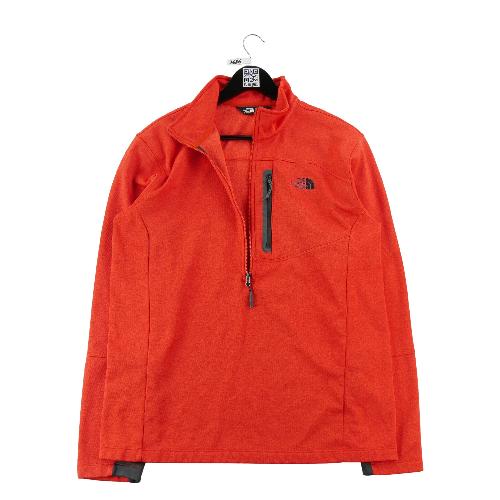 Sportswear - The North Face Pull polaire Canyonlands Half Zip Poche poitrine zippée Homme Taille L Rouge #QWE3686 - photo 9