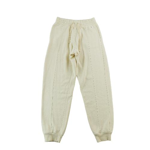 Fitness / Cardio training - Champion Jogging Logo C brodé Coupe tapered Molleton coton polyester Femme Taille M Beige #QWE0411 - photo 6